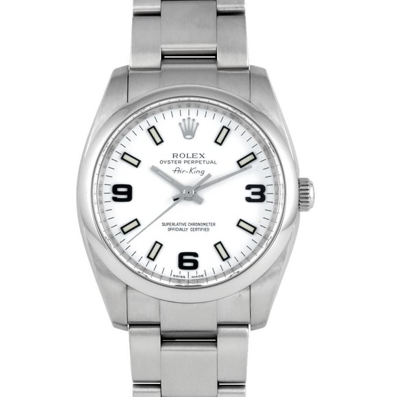 ROLEX Other - Rolex ROLEX 114200 M series (manufactured around 2007) Automatic watch, white...